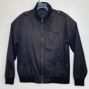 LINDBERGH Men’s Black Full Zip Jacket Size L